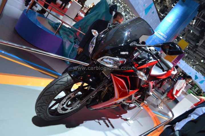 2015 Hero HX250R Front Left Quarter