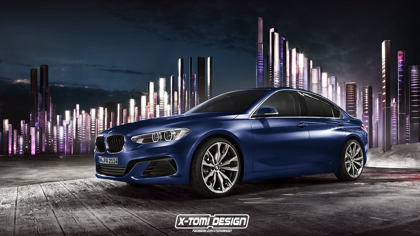 BMW-1-Series-sedan-front-three-quarter-photo