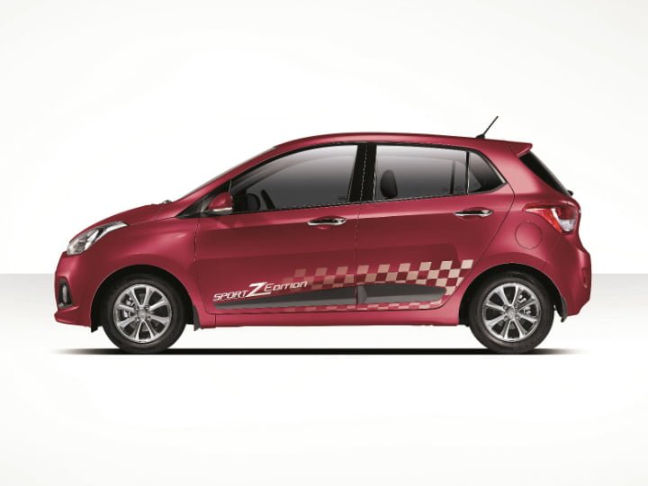 Hyundai Grand i10 Sportz Edition Left Side Profile