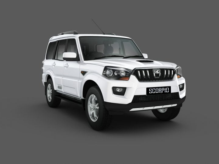 Mahindra Scorpio Facelift Front Right Quarter