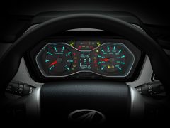 Mahindra Scorpio Facelift Interior Instrument Cluster