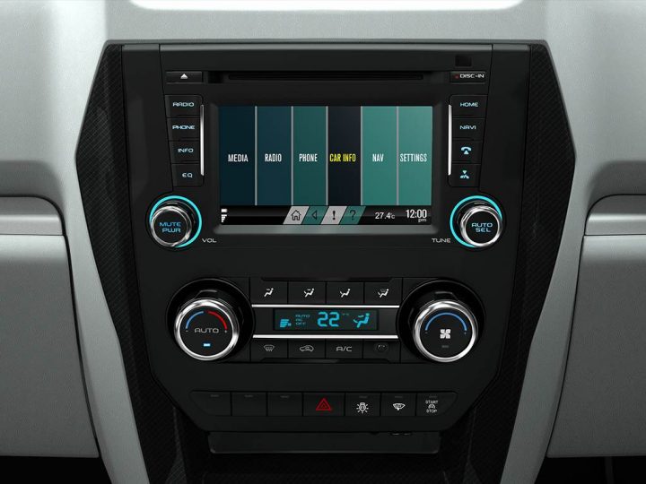 Mahindra Scorpio Facelift Interior Multimedia screen