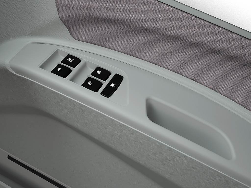 Mahindra Scorpio Facelift Interior Power Window Switches CarBlogIndia