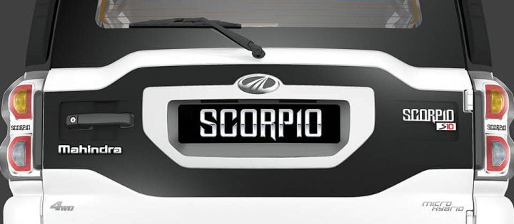 Mahindra Scorpio Facelift Rear Something