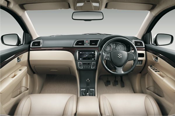 Maruti Ciaz Price in India Official Pictures Interior Dashbaord