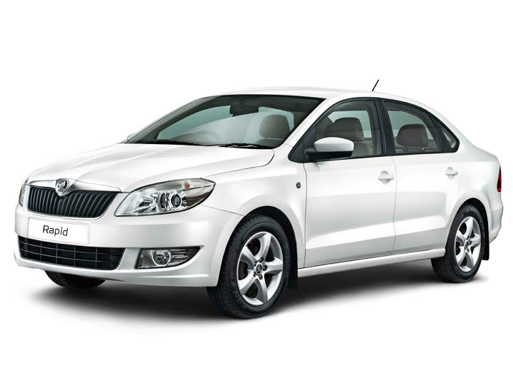 Skoda Rapid Facelift Front Left Quarter