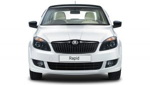 Skoda Rapid Facelift Front