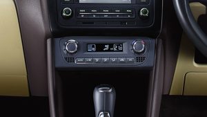 Skoda Rapid Facelift Interior Climate Control