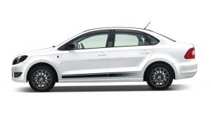 Skoda Rapid Facelift Left Side Profile