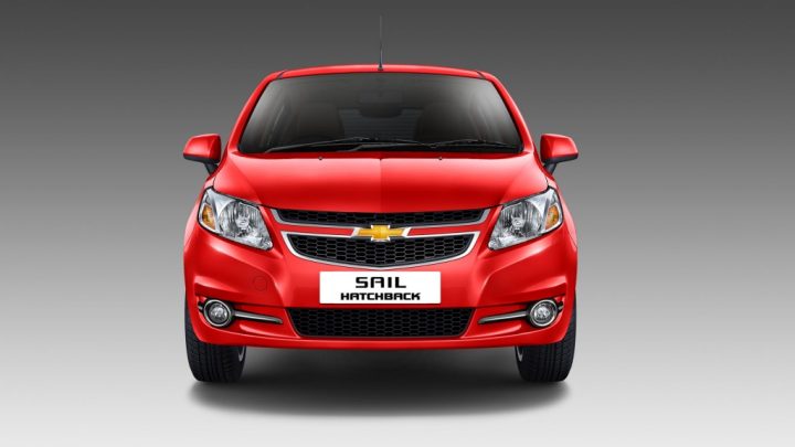 Chevrolet Sail Hatchback Facelift Front