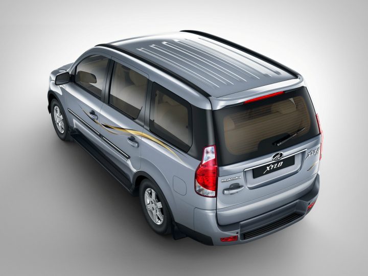 Mahindra Xylo Facelift Rear Left Quarter Top Angle