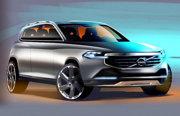 2016 volvo xc40 compact crossover render