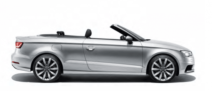 Audi A3 cabriolet SE model