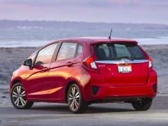 New honda jazz india rear angle