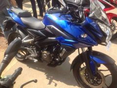 Bajaj pulsar 200as pics blue 2