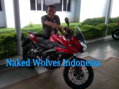 Bajaj pulsar 200as pics red