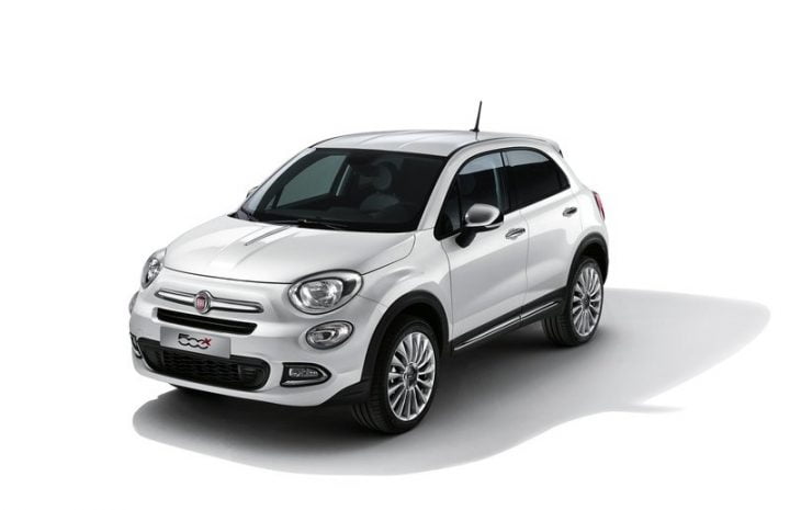 Fiat 500X (for representative purposes only)