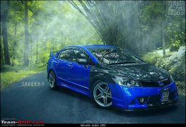 modified-honda-civic-in-kerela-blue-side-1