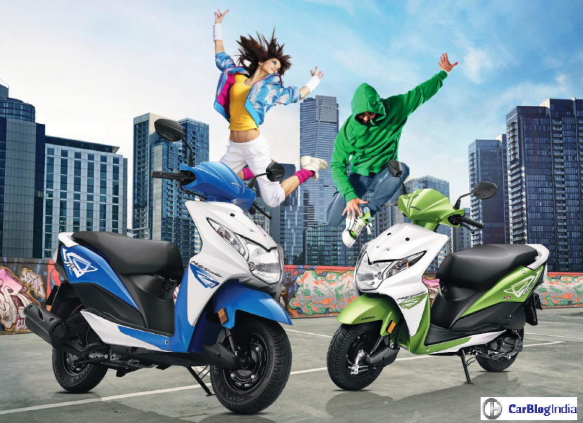 Honda Dio Colours 2019 New Model