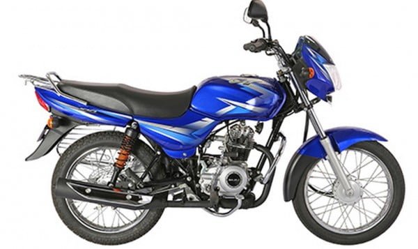 2015 model bajaj ct 100 pics blue