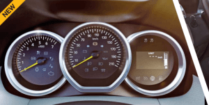 2015 new duster instrument cluster