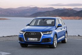 Audi Q7 e-tron pics front