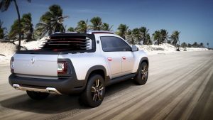 Dacia duster oroch concept pics rear angle