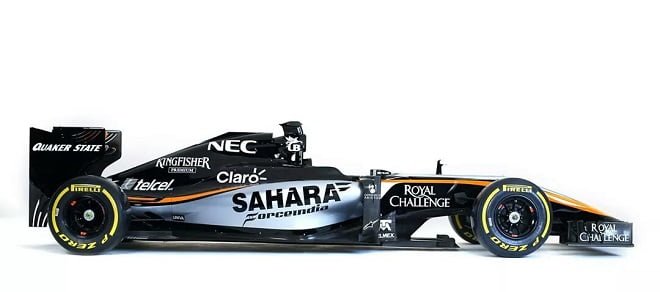 Force India 2015 side