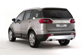 Tata Hexa Concept Rear Angle