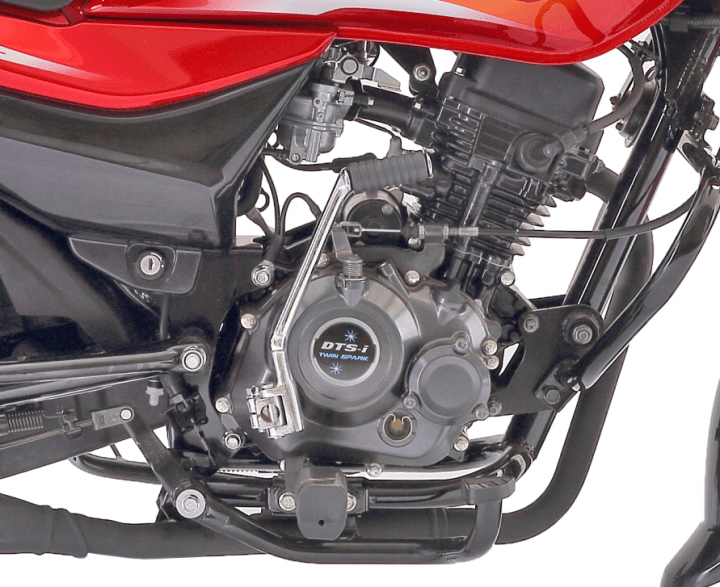 bajaj platina es engine