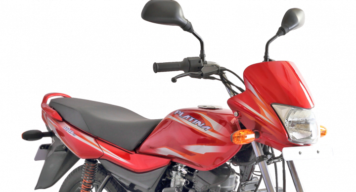 bajaj platina front styling