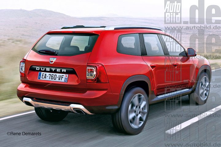 New model renault duster 2017 rear