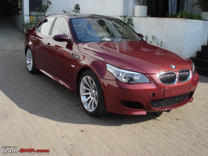 cars of sachin tendulkar BMW M5 E60 sachin