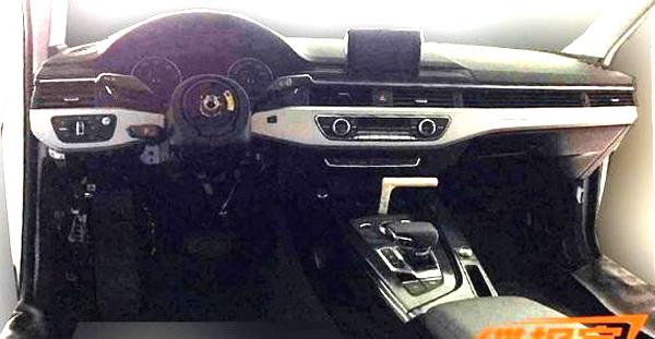 New Audi A4 interiors