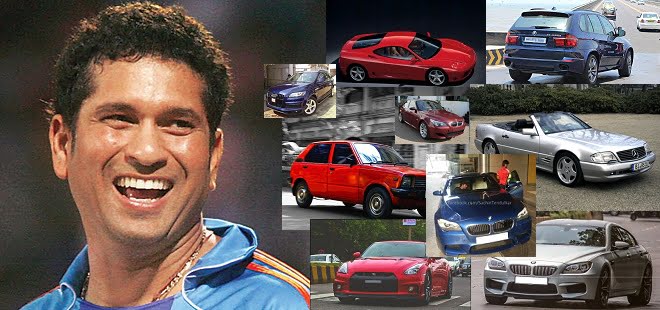 cars of sachin tendulkar Sachin and his cars