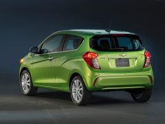 New model chevrolet beat pics rear angle