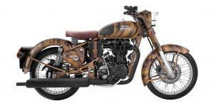 Royal Enfield Classic 500 desert storm side