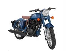 Royal Enfield Classic 500 Squadron Blue Front