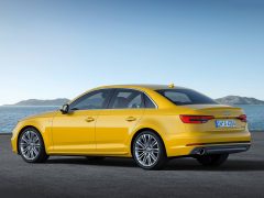 Audi-A4_2016_Yellow_Rear-Angle_Pics