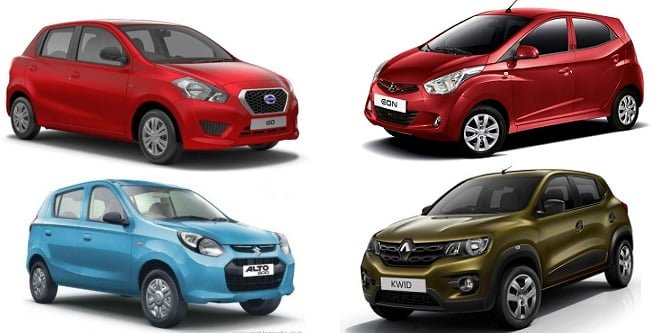 Kwid vs alto 800 vs eon vs go