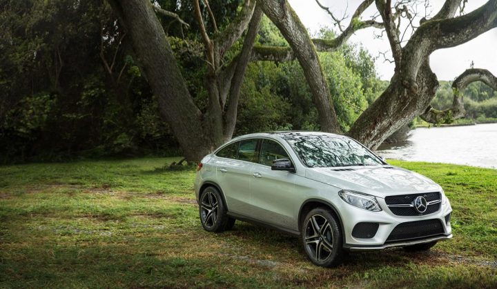 The all-new Mercedes-Benz GLE Coupé on location at the set of Jurassic World_1