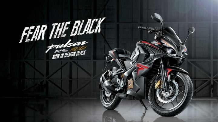 2015 bajaj pulsar rs 200 demon black 1