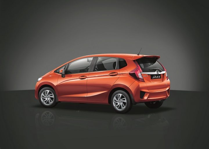 Honda Jazz_Pre Launch_Rear 3-4th Studio Shot_V1