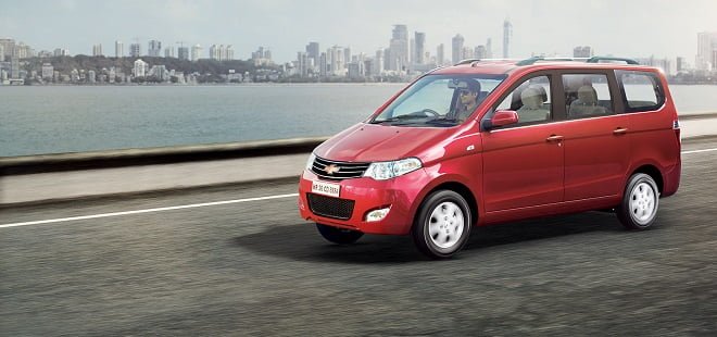 New Chevrolet Enjoy red