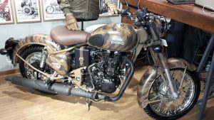 Royal Enfield despatch limited desert storm