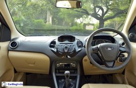 Ford aspire review interior dashboard