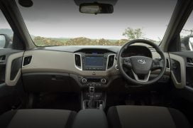 Hyundai creta test drive review interior pics