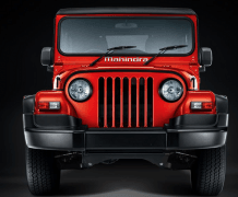 mahindra-thar-facelift-front-red
