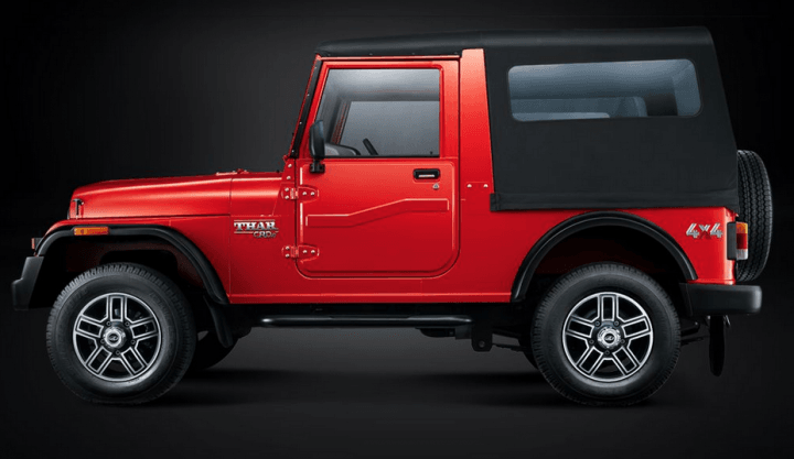 mahindra-thar-facelift-side-red