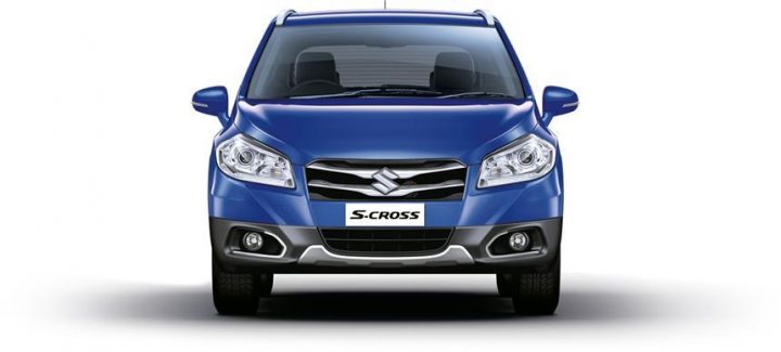 maruti-s-cross-blue-front